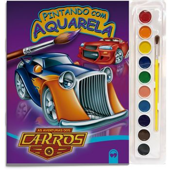 AQUARELA AVENTURAS DOS CARROS